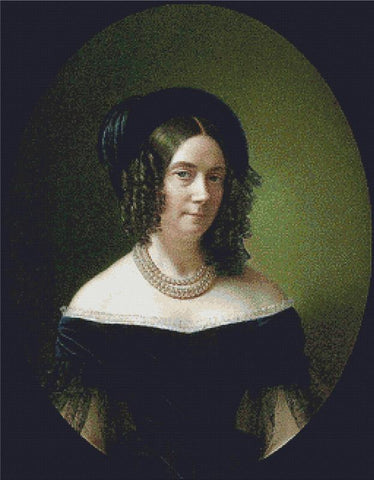 Portrait Of A Lady - X Squared Cross Stitch
