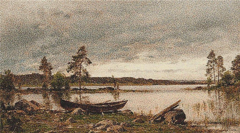Boat On The Shore - X Squared Cross Stitch