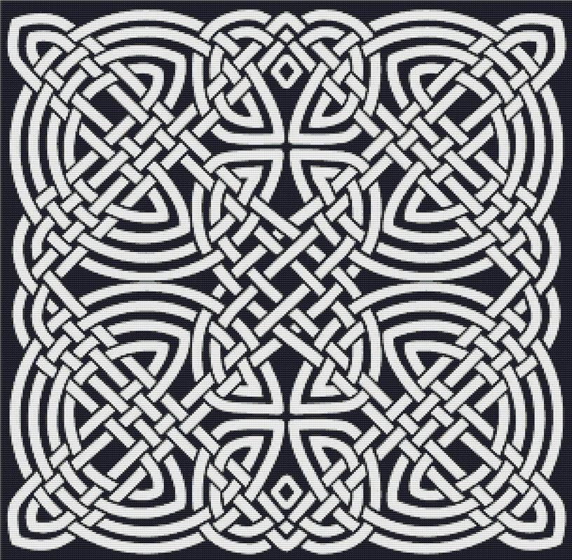 Celtic Mandala I - X Squared Cross Stitch