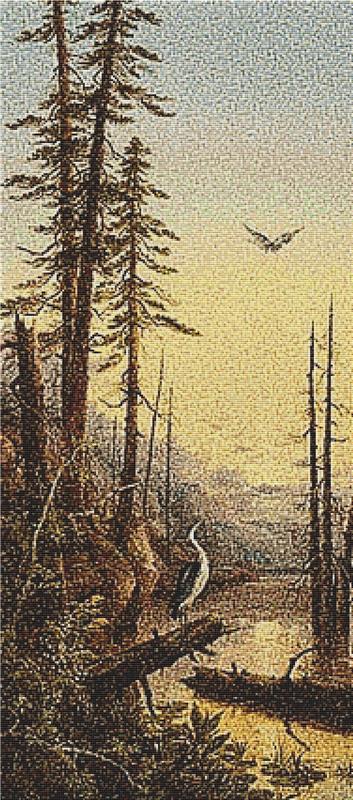 Home Of The Heron - X Squared Cross Stitch