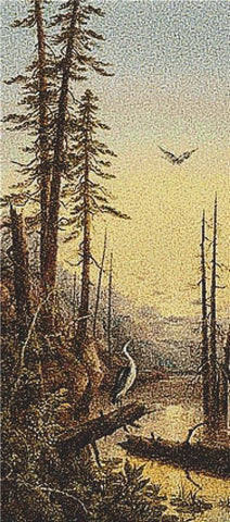 Home Of The Heron - X Squared Cross Stitch