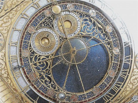 Astronomical Clock - X Squared Cross Stitch