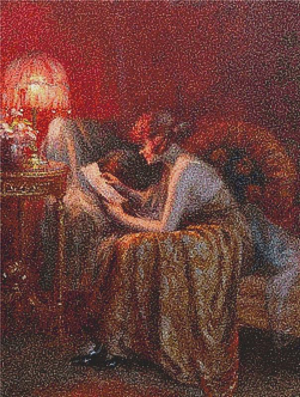 Le Billet - X Squared Cross Stitch