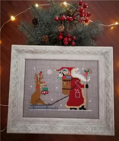 Rudolph And Santa - Twin Peak Primitives