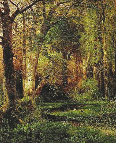 Forest Scene - X Squared Cross Stitch