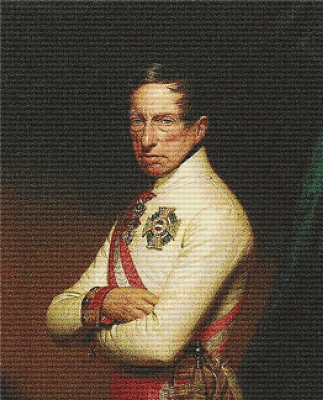 Erzherzog Karl Von Osterreich - X Squared Cross Stitch