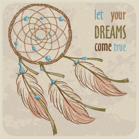 Let Your Dreams Come True - X Squared Cross Stitch