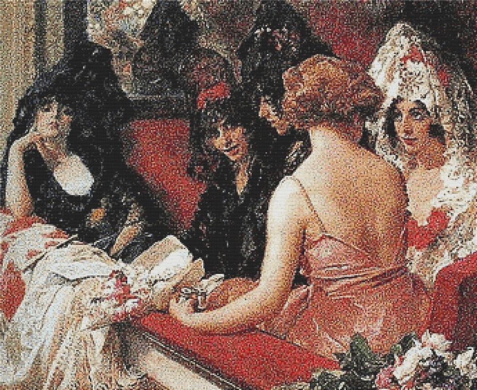 Ladies In The Box - X Squared Cross Stitch