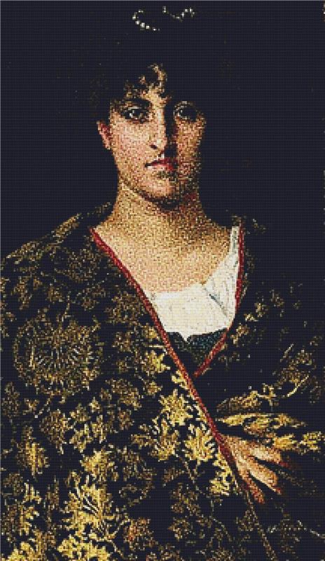 Joven Romana - X Squared Cross Stitch