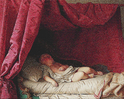 Sleeping Child - X Squared Cross Stitch
