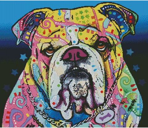 The Bulldog - Artecy Cross Stitch