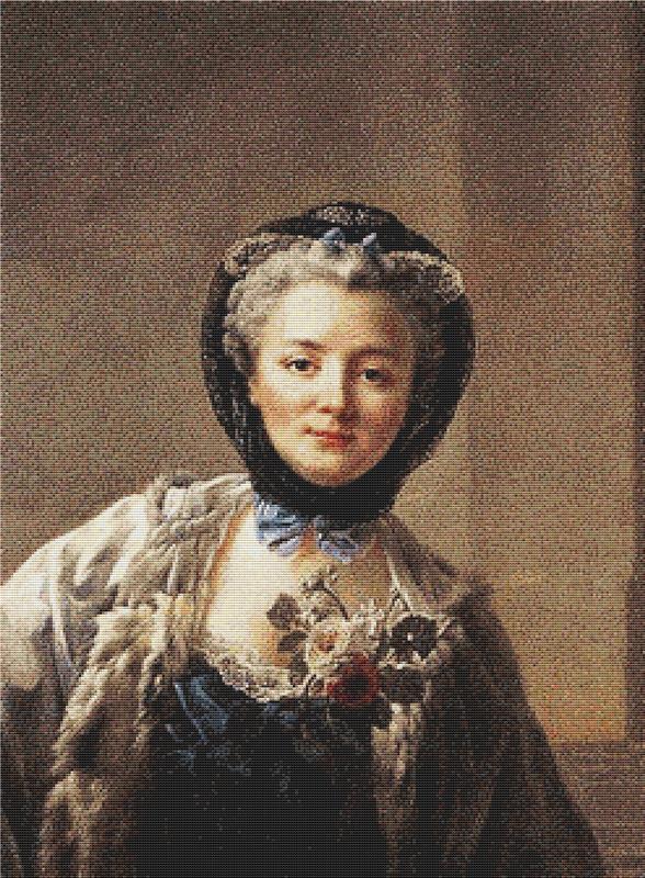 Madame Drouais - X Squared Cross Stitch