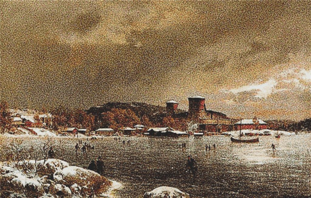 Olavinlinna - X Squared Cross Stitch