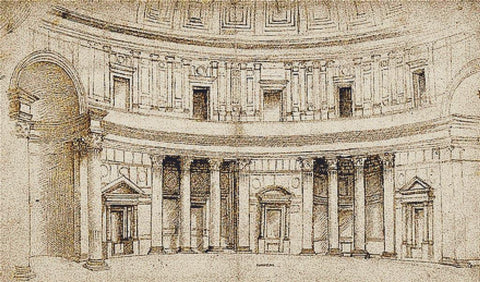 The Pantheon - X Squared Cross Stitch