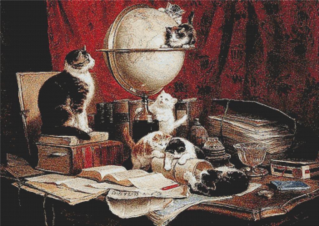 Travelling Around The World - X Squared Cross Stitch