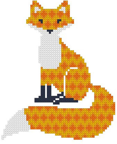 Fox With Ornament - Kiokiz