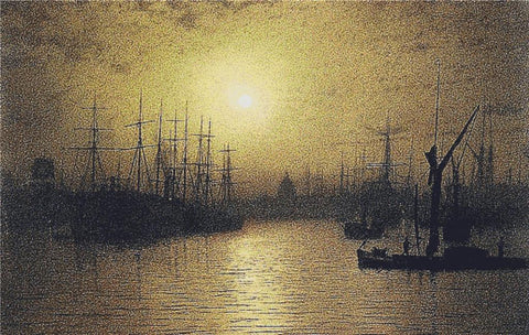 Nightfall On The Thames - X Squared Cross Stitch