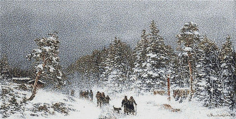 A Wintery Walk - X Squared Cross Stitch