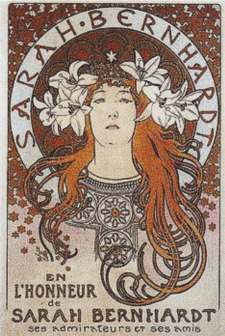 Sarah Bernhardt - X Squared Cross Stitch