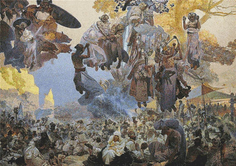 The Celebration of Svantovít - X Squared Cross Stitch