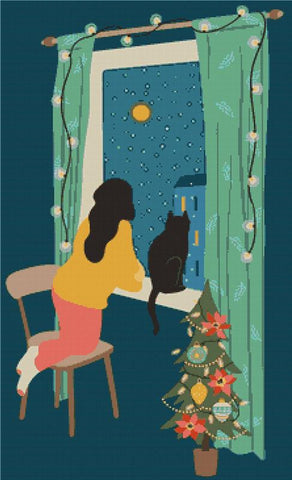 Christmas Window - X Squared Cross Stitch