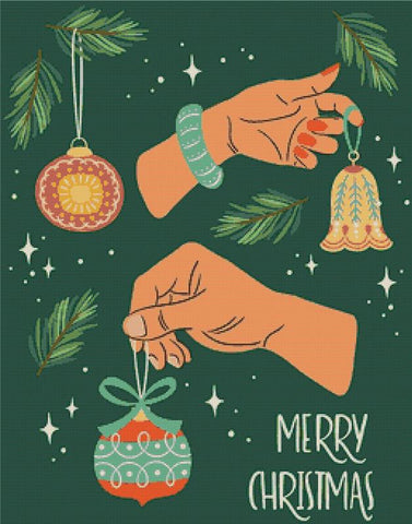 Merry Christmas XII - X Squared Cross Stitch