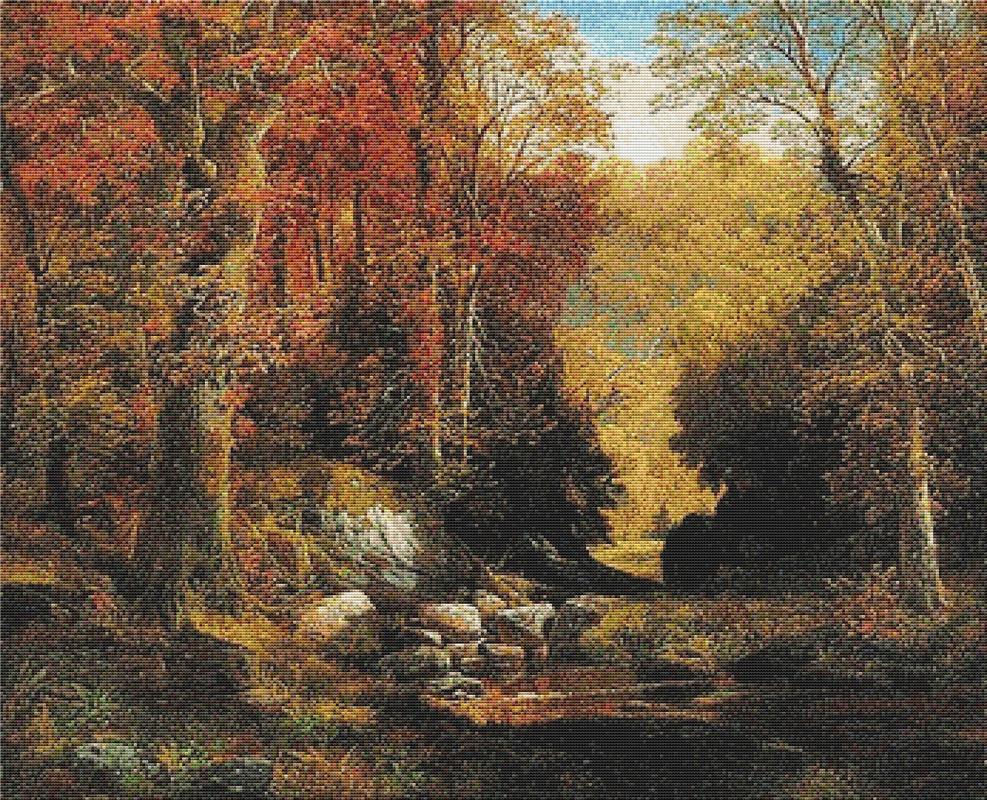 Cresheim Glen - X Squared Cross Stitch