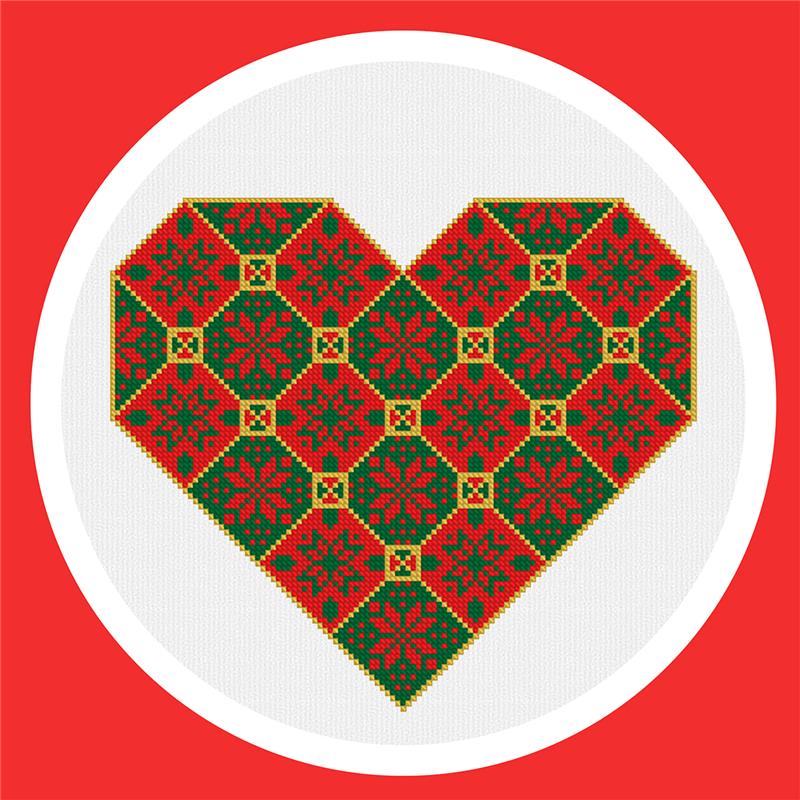 Heart With Ornament - Kiokiz