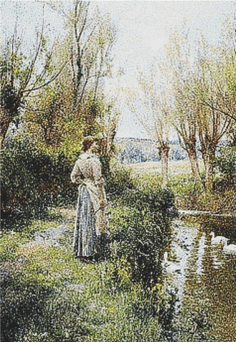 A Spring Morning - X Squared Cross Stitch