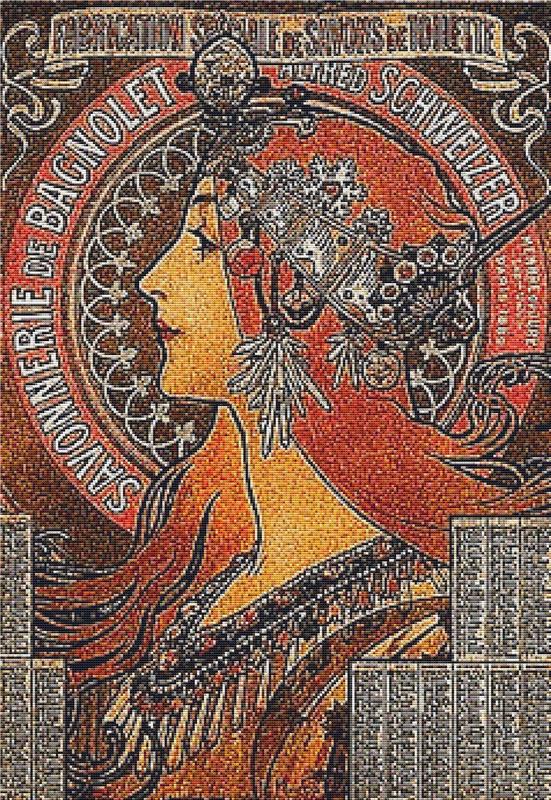 Soap Factory Of Bagnolet - X Squared Cross Stitch