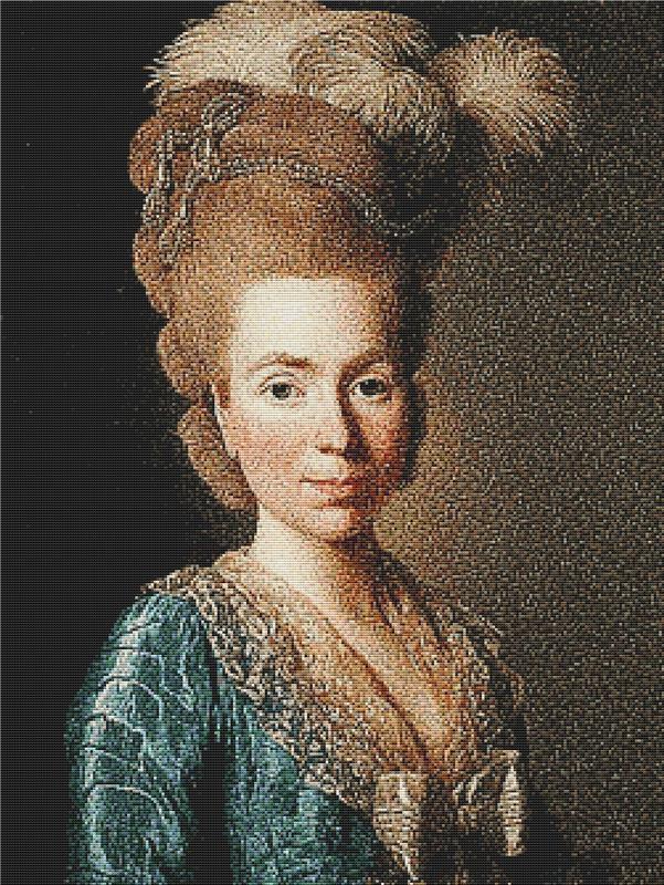 Princess Natalia Petrovna Golitsyna - X Squared Cross Stitch