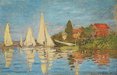 Regatta At Argenteuil - X Squared Cross Stitch