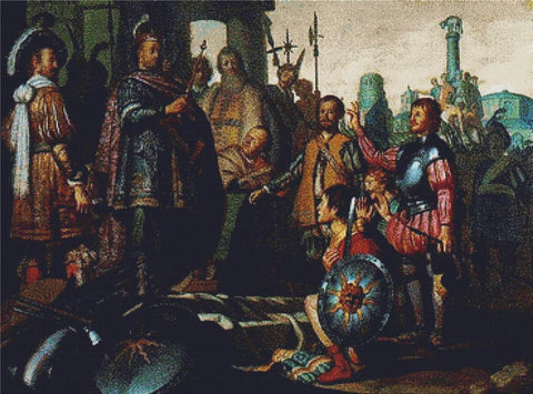 History Painting - X Squared Cross Stitch