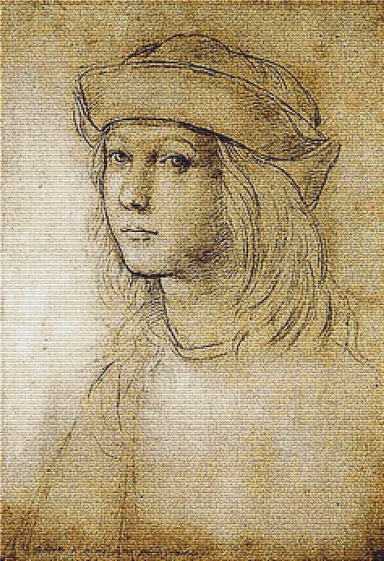 Self Portrait - X Squared Cross Stitch