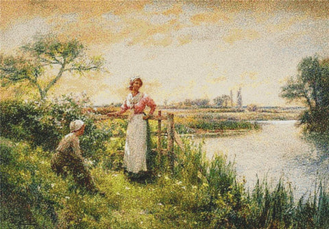 Springtime Reprieve - X Squared Cross Stitch
