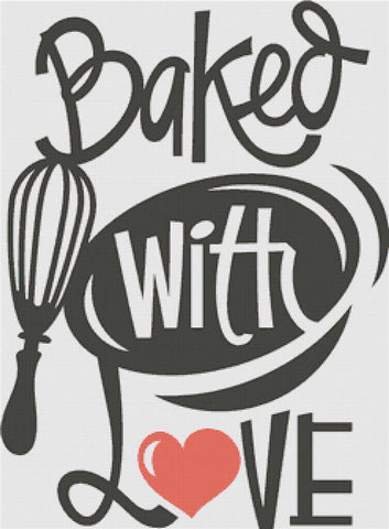 Baked With Love - X Squared Cross Stitch