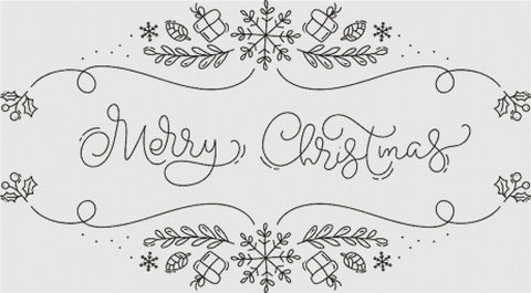 Merry Christmas XIII - X Squared Cross Stitch