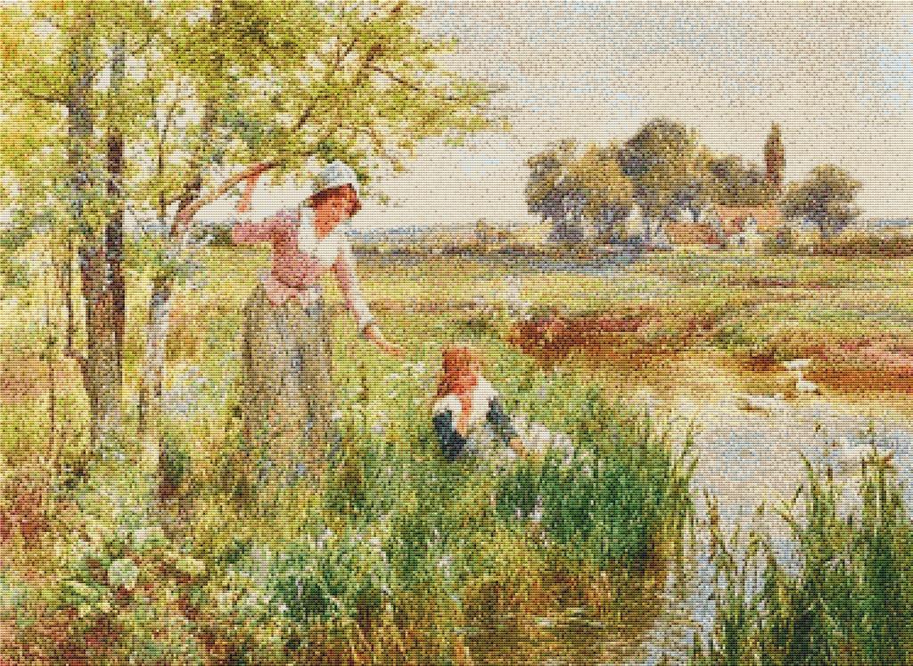 Summer Day - X Squared Cross Stitch
