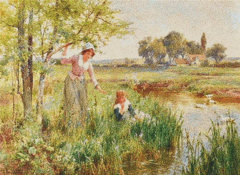 Summer Day - X Squared Cross Stitch