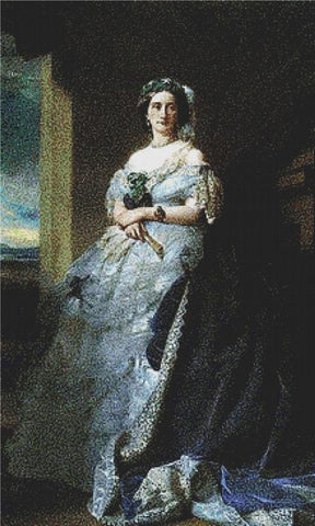 Portrait Of Lady Middleton - X Squared Cross Stitch