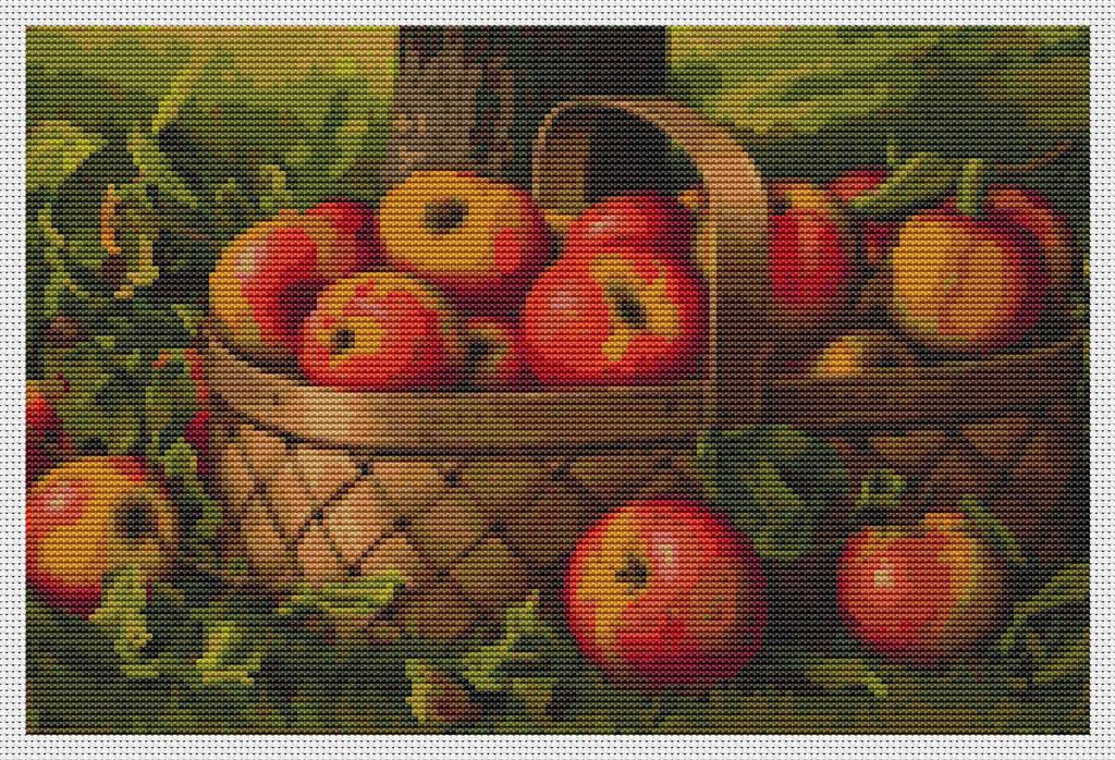 Apples In A Basket - Art of Stitch, The