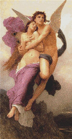 The Abduction Of Psyche - X Squared Cross Stitch