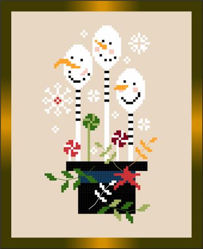 Snowmen Candy - Stitch N Needs