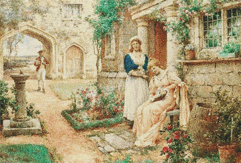 The Courtship - X Squared Cross Stitch