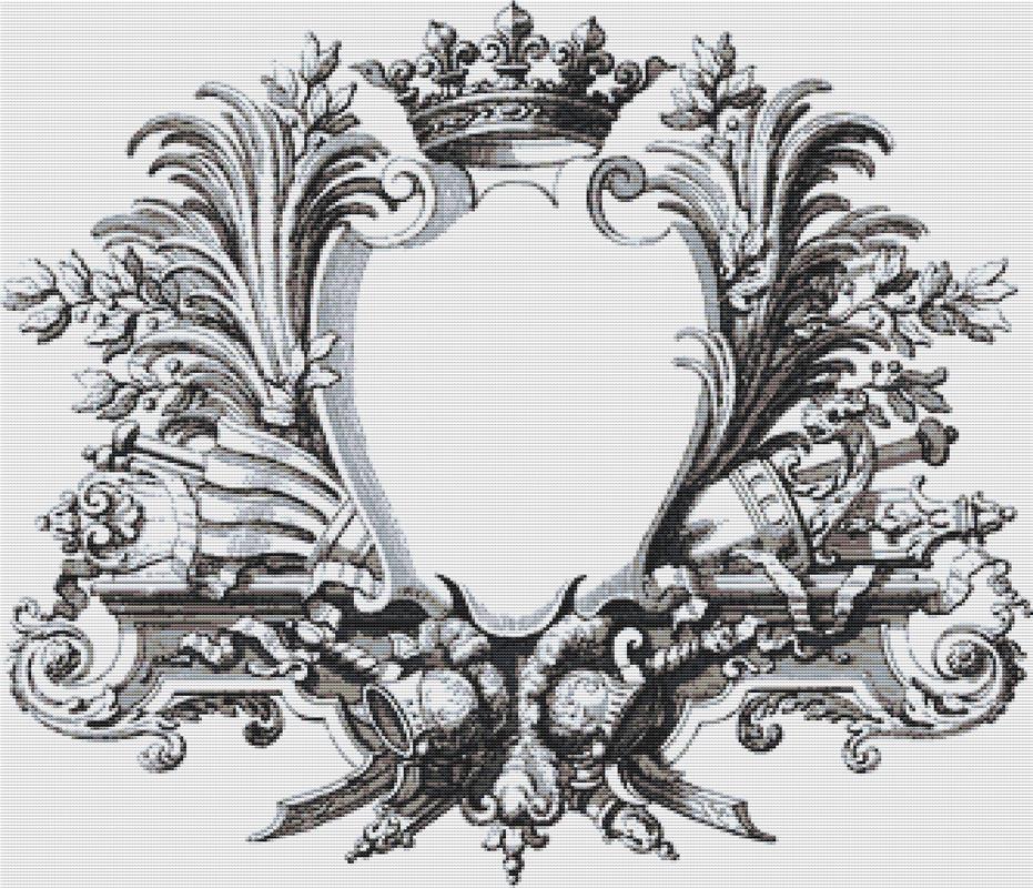 Ornamental Frame - X Squared Cross Stitch