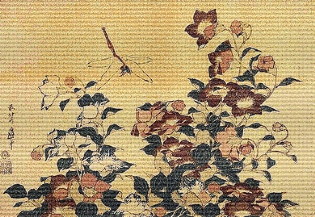 Bluebells And Dragonflies - X Squared Cross Stitch