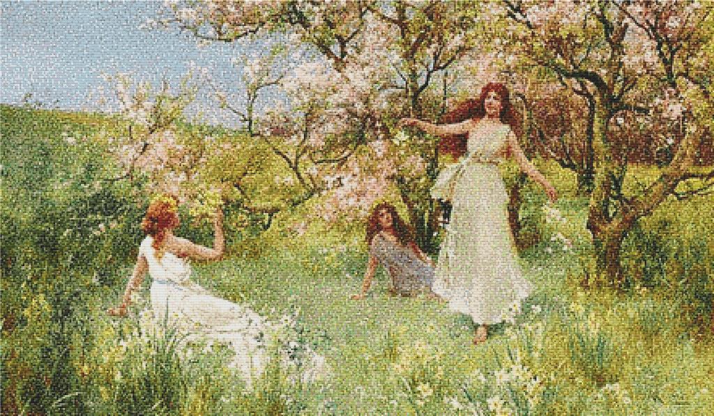 The First Days of Spring - X Squared Cross Stitch