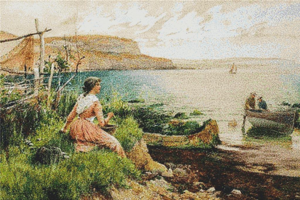 The Fisherman's Wife - X Squared Cross Stitch