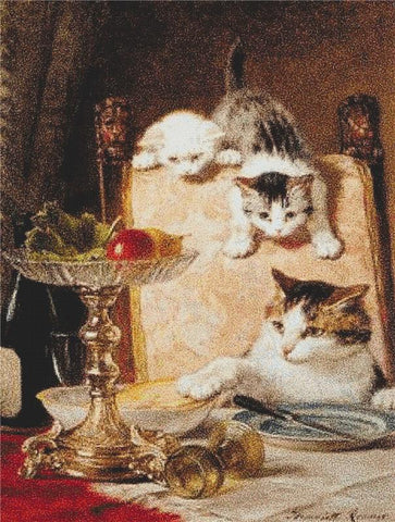 Les Ameurs de Fromage - X Squared Cross Stitch