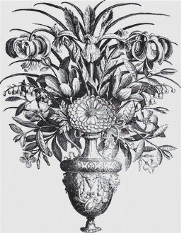 Floral Arrangement - X Squared Cross Stitch